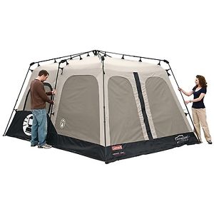 Coleman 2000018295 8-Person Instant Tent, Black (14x10 Feet)