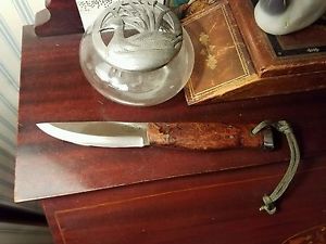 AKC Forest Knife Desert Ironwood Burl **NEW**