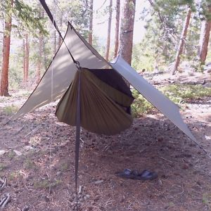 Warbonnet Double Layer (1.1) Blackbird Hammock, Superfly Tarp, and DD Underquilt