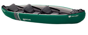 Sevylor Adventure Plus Kayak Kit Inflatable Canoe Outdoor Leisure River Rafting