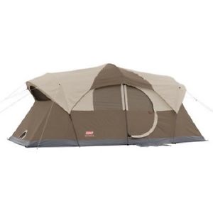 Coleman Weathermaster 10-Person Dome Tent CAMPING HIKING OUTDOOR Backpacking Fun