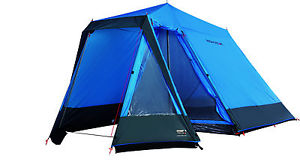 High Peak 4 Personnes Tente Colorado 180 bleu