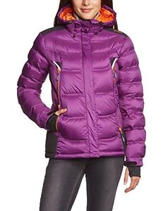 Tg 50| CMP F.lli Campagnolo - Piumino da donna, colore viola (blackberry), tagli