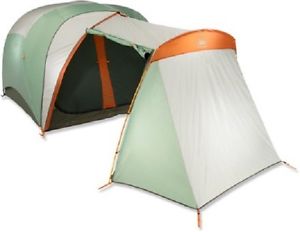 REI Hobitat 4 Tent, Footprint and Gear Garage