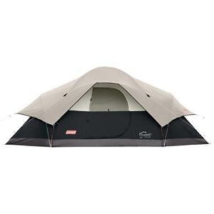 Coleman 8-Person Red Canyon Family Camping Tent 17 X 10 Feet Free Shipping New