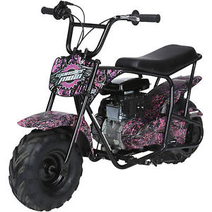 Monster Moto Muddy Girl Mini Bike Pink Camo MM-B80-MG