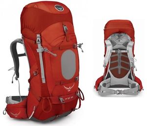 OSPREY ARIEL 55 SAC À DOS TREKKING TAILLE : M - 55 LITRE - VERMILLION ROUGE