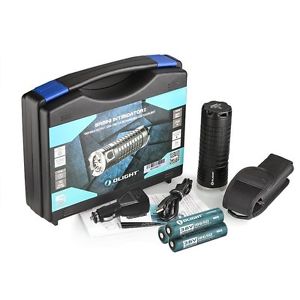 Olight SRMini II Kit Torcia Ricaricabile Portatile 3 LED Cree XM-L2 3200 Lumens