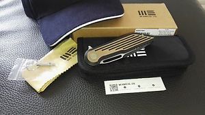 WE Knife 616 K Schwarz Gold, M390, Taschenmesser, neu