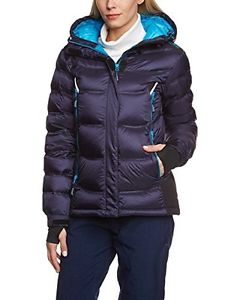 Tg 50| CMP F.lli Campagnolo - Piumino da donna, colore nero (caviale), taglia 50