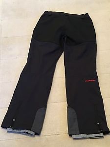 Mammut WOMENS SofTech Soft Shell Pants Size 6 Short (18 EU) ski touring Trea