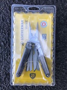 Lot of 5 Leatherman 830837 Wave Multi-Tool 17 Tool  Brand new sealed package
