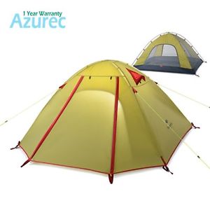 Azurec 2-3-4 Person 3 Season Double Doors Lightweight Waterproof Double for #7CH