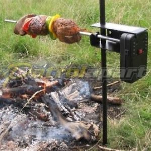 Auspit Basic Rotisserie Spit Kit Portable for Camping & 4wding ( AUSAUP...