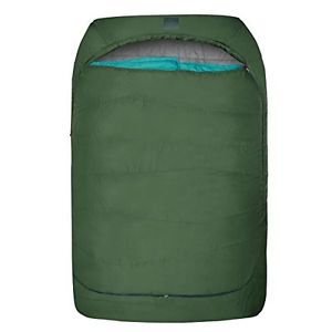 Kelty Unisex Tru. Comfort Doublewide Sleeping Bag (-7 Degrees), Fern, Double