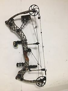 Mathews Heli-M RH 60-70# camo loaded 27" or 29" cams avail.