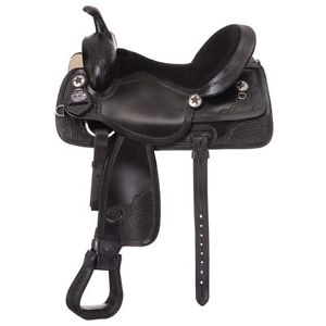 Tough-1 Trail and All Around Saddle 16" Black