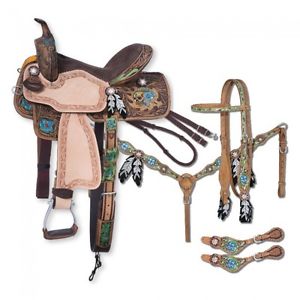 Tough1 Western Saddle Set Toolin
