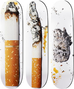 Supreme Urs Fischer Skateboard SET Toasted Fried Baked Deck Box Logo Skate Gucci