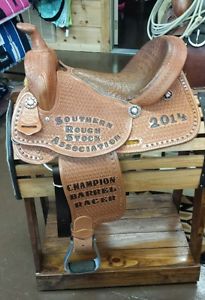 15" NEW Pro Series Dale McAdams Barrel Saddle