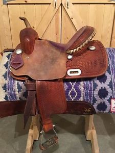 14.5" Purple HR Barrel Saddle