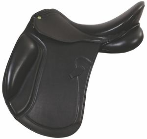 Henri de Rivel Dortmund Dressage Saddle (Flocked) Black 17