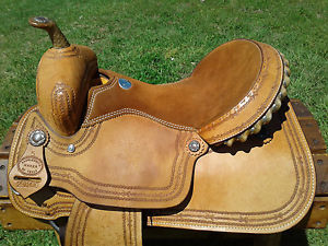 15" SaddleSmith Connie Combs Barrel Racing Saddle - Made in Texas