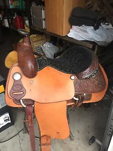 Billy Cook Western  Saddle  !!!! Great Condition