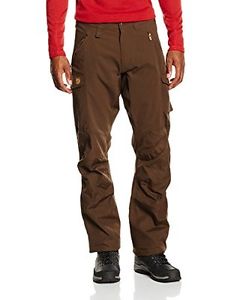 Tg 50| Fjällräven Hose Abisko, Uomo, Hose Abisko, verde oliva scuro, 50