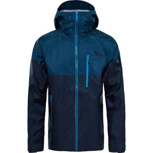 North Face Fuseform Progressor Goretex Shell Mens Jacket Coat - Urban Navy Fuse