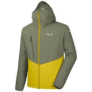 Tg 52/XL| Salewa Agner Cordura Ptx 2.5L M Jkt, Giacca da Alpinismo Uomo, Oil Gre