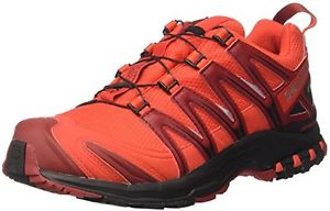 Tg 40 2/3 EU| Salomon Xa Pro 3D Gtx, Scarpe da Trail Running Uomo, Rosso (Fiery
