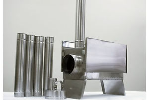 Stove "ECONOMY MEDIUM" for tent, bath, sauna with removable screens