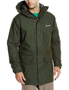 Tg Medium| Berghaus, Piumino Uomo modello Fourstones Parka, 421710R91, Verde (Gr
