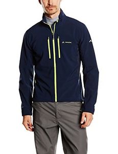 Tg Large| VAUDE, Giacca SoftShell Uomo Virt, Blu (Eclipse), L