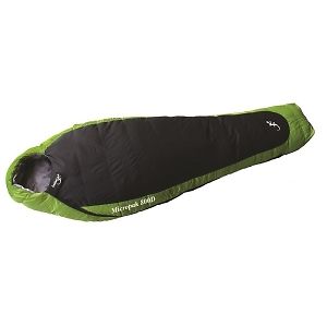 Sac de couchage duvet Micropak 800 D Freetime zip droit