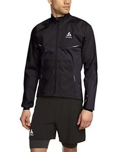 Tg Medium| Odlo, Giacca Uomo Hardshell Gore-Tex Molina, Nero (Black), M