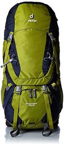Tg 76 x 26 x 22 cm, 45 Liter| Deuter Aircontact - Zaino Forest/Moss 65 + 10 L, U