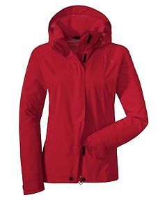 Tg 50| Schöffel Easy L II, Giacca Donna, Rosso-High Risk Red, 50