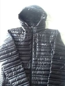 Men's Black Patagonia Ultralight Down Hoody Size Large