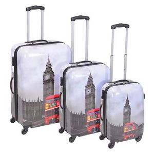 Set di Valigie Cities (3 pezzi) - Parigi/Londra