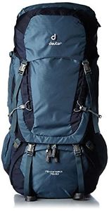 Tg 75 + 10 L| Deuter Aircontact - Zaino Forest/Moss 65 + 10 L, Uomo, Aircontact,