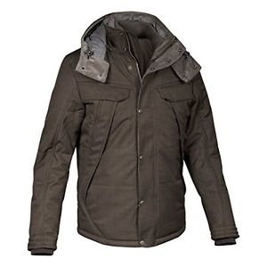 Tg 46/S| Salewa LA Val PTX/PRL M JKT Giacca, Marrone (Black Olive), 46/S