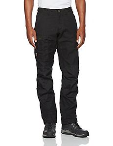 Tg 50| Fjällräven Nils Hose, Uomo, Nils, Black, 50