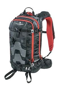 Tg 25 LT| Ferrino Breathe Safe Zaino Antivalanga, Nero Rosso, 25 LT