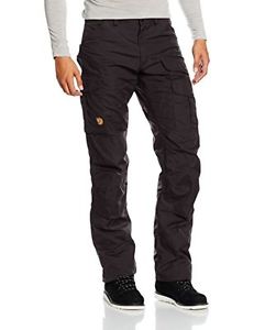 Tg 54| Fjällräven - Pantaloni da uomo TREK King Barents Pro, Grigio scuro, 54