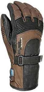 Tg M/L| Level - Guanti sportivi da uomo, Marrone (marrone), M/L