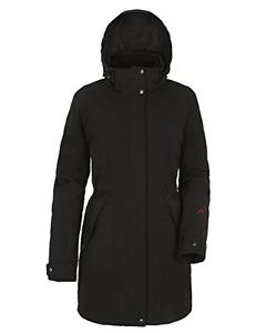 Tg 44| maier sports, Cappotto a doppio strato Donna, Nero (Black), 44