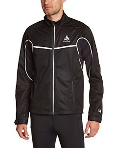 Tg Medium| Odlo, Giacca termica a 3 strati Uomo Frequency X, Nero (black - ebony