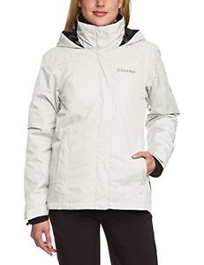 Tg 34| Schöffel, Giacca doppio strato Donna Stream II DJ, Bianco (Moonbeam), 34